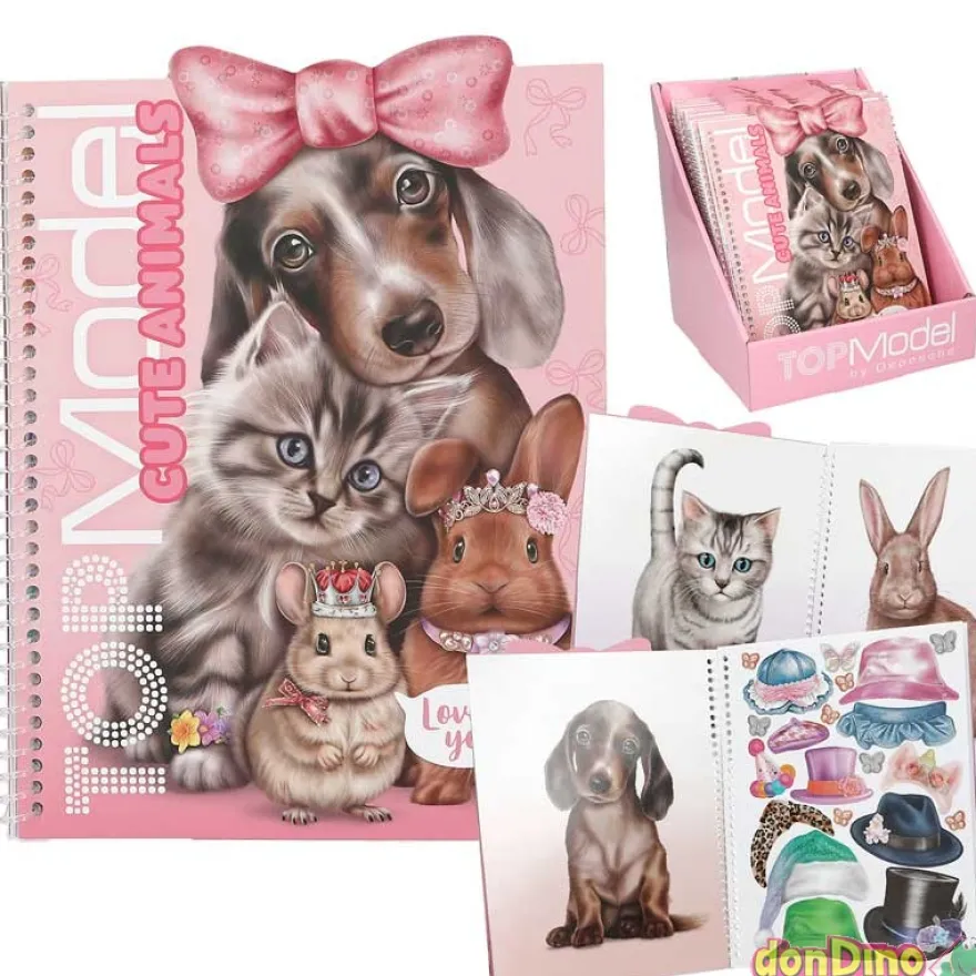 Cute animal dress me top model