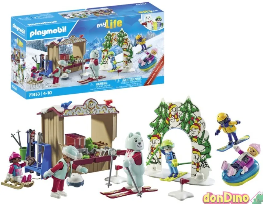 Deportes invierno playmobil my life 100 pzas.