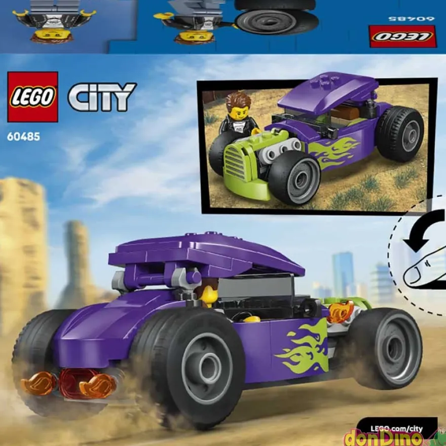 Deportivo clasico lego city 81 pzas.
