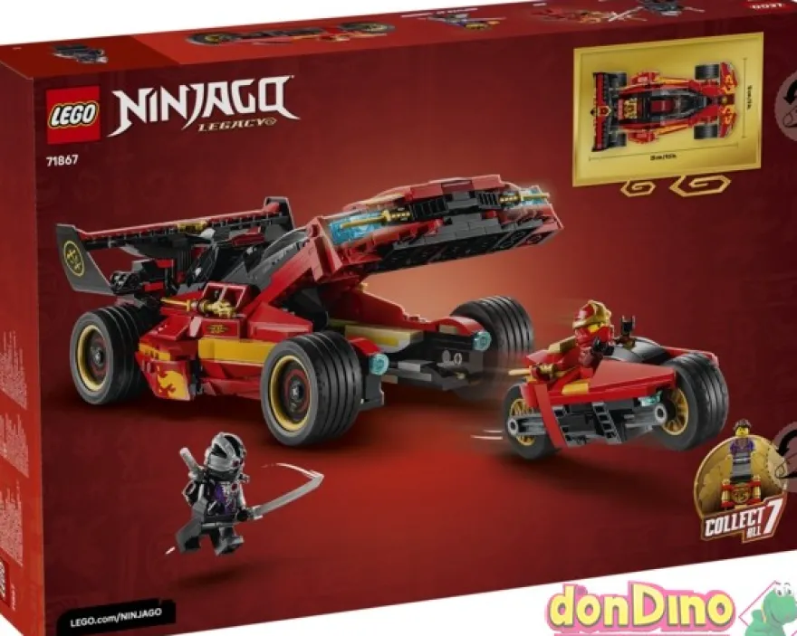 Deportivo ninja x-1: 15 aniversario lego ninjago
