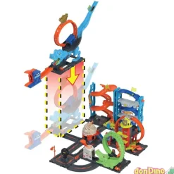 Desafio del t-rex hot wheels city con 1 vehículo