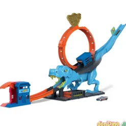 Desafio del t-rex hot wheels city con 1 vehículo