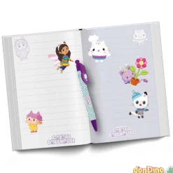 Diario de actividades la casa de muñecas de gabby 80 paginas - 35 stickers