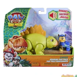 Dino rugiente + figura patrulla canina: la dino película surtidas