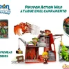 Dinos ataque campamento pinypon act pinypon action