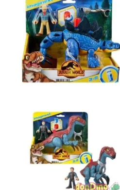 Dinosaurio imaginext jurassic world c/figura - dominion