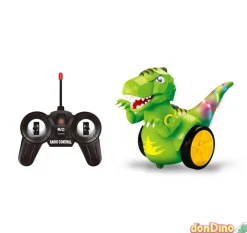 Dinosaurio r/c 360º spin stunt luz y sonido