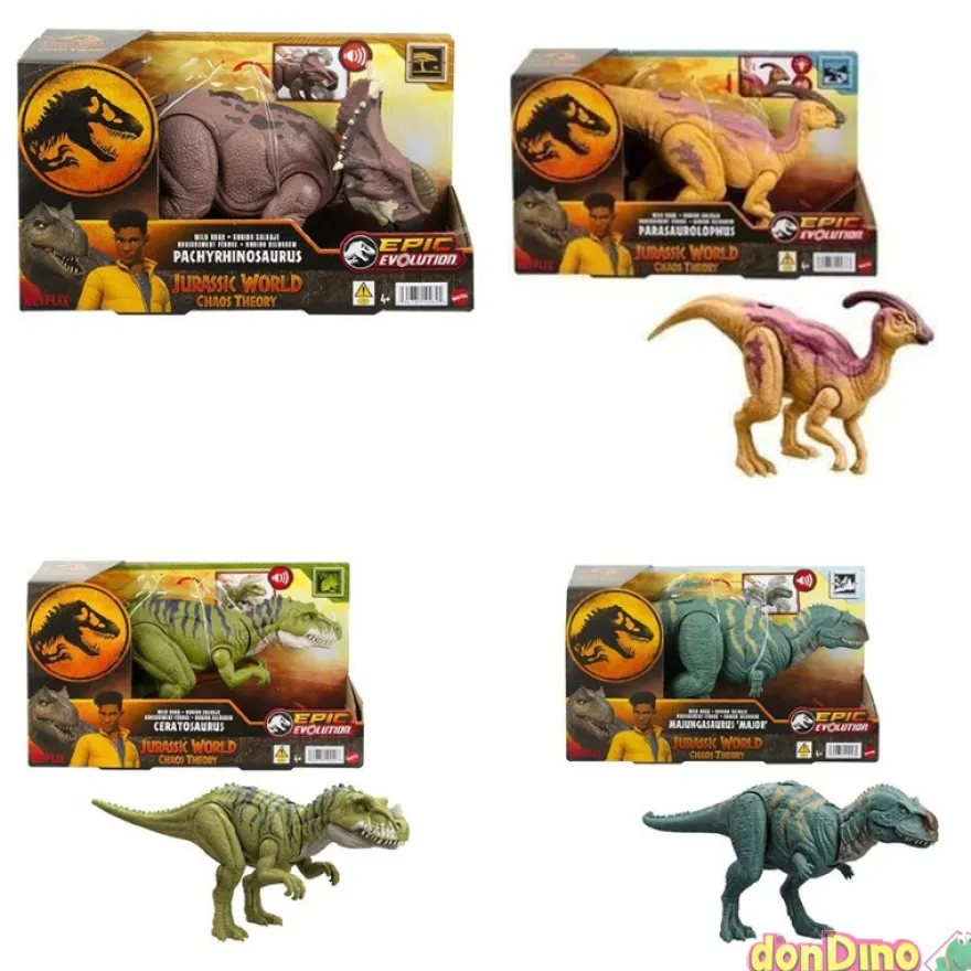 Dinosaurio rugido salvaje jurassic jurassic world - surtido - c/sonido