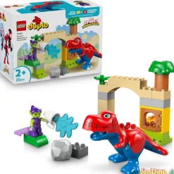 Dinosaurio spidey-rex vs duende ver lego duplo disney