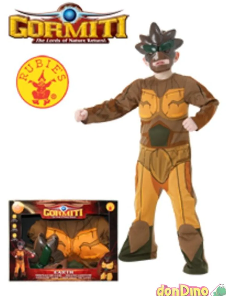 Disfraz gormiti tierra t-s 3-4