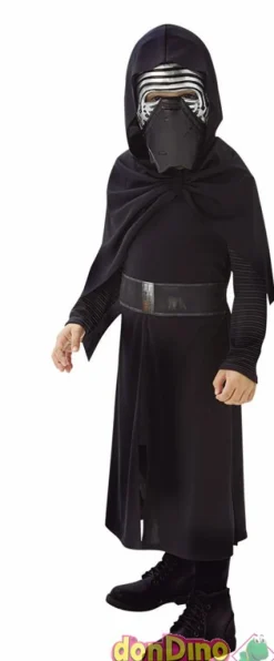 Disfraz kylo ren star wars 7-8 años tunica con capucha y mascara