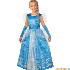 Disfraz princesa de las nieves 3-4 años - vestido, manguitos