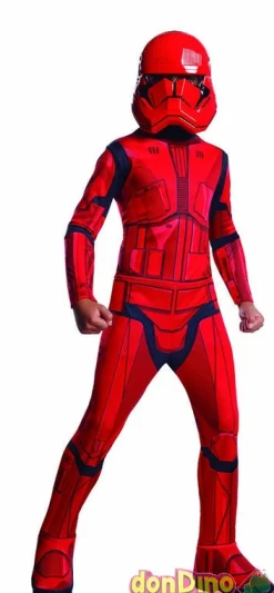 Disfraz sith trooper 5-7 años star wars - traje c/cubrebotas, mascara