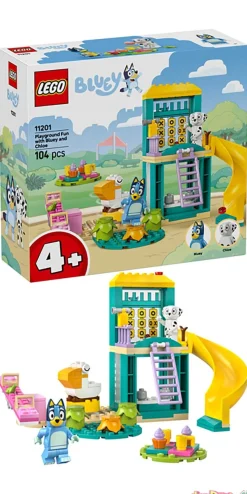 Diversion en parque c/bluey y chloe lego bluey - 104 pzas.