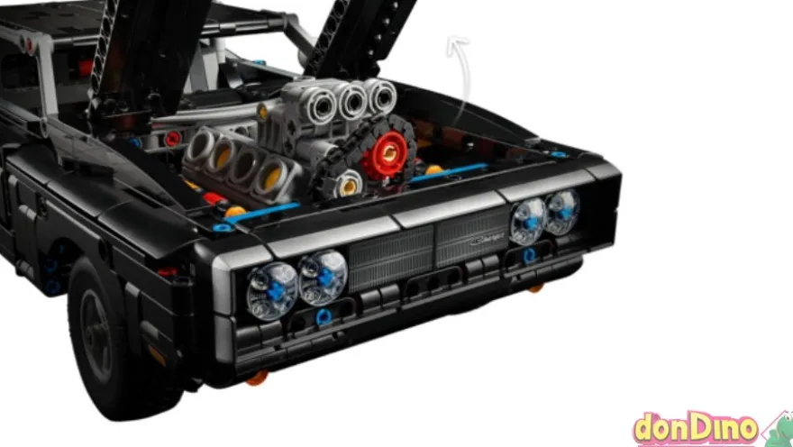 Dodge charger r/t fast and furious lego technic - 1516 pzas.