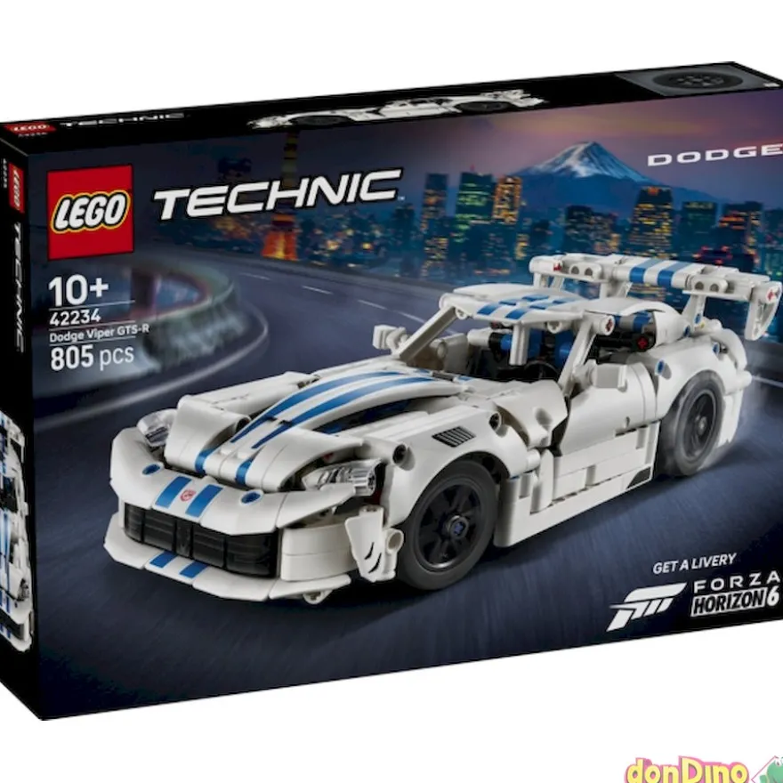 Dodge viper gts-r lego technic 805 pzas.
