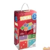 Domino colores gigante 28 pzas. 15x7,5x1,5 cm.