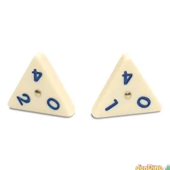 Domino triangular caja metal
