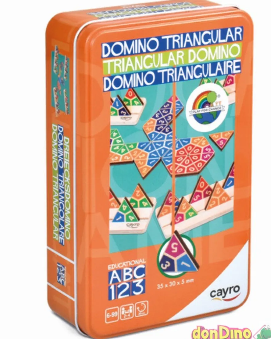 Domino triangular viaje c.metal