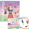 Dress me up stickerbook top model