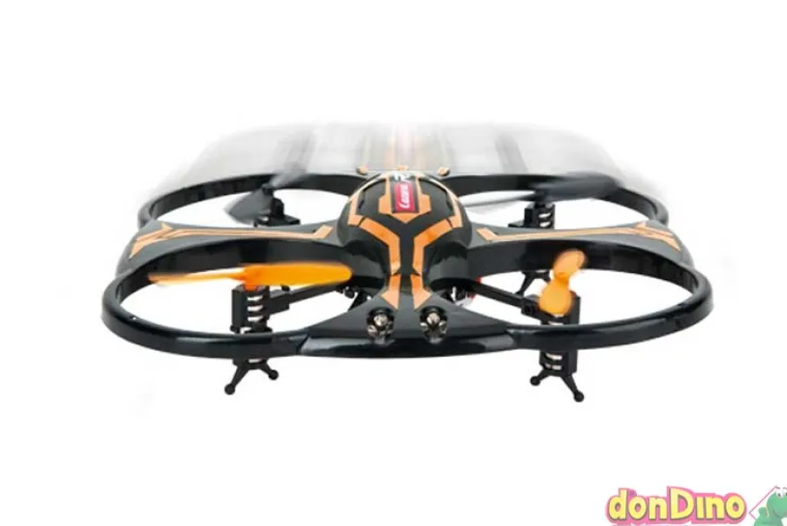 Dron quadrocopter x2 r/c 2.4 ghz luz led, 3d looping