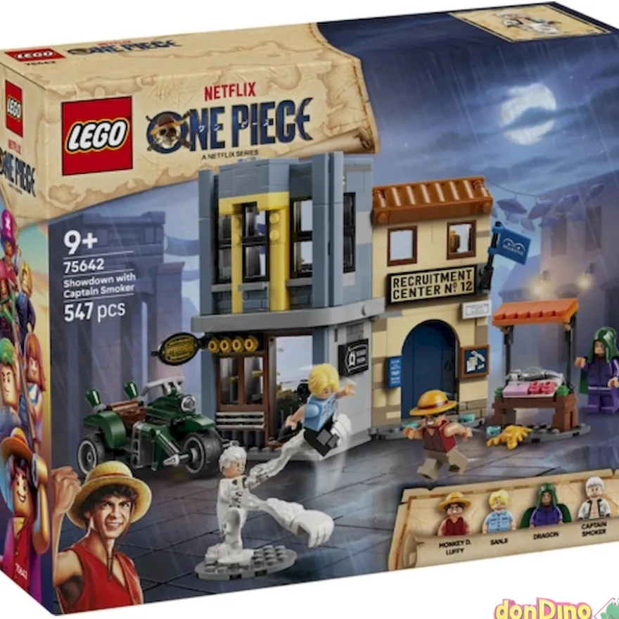 Duelo Contra El Capitán Smoker Lego One Piece 547 pzas.