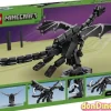 El dragon ender lego minecraft 710 pzas.