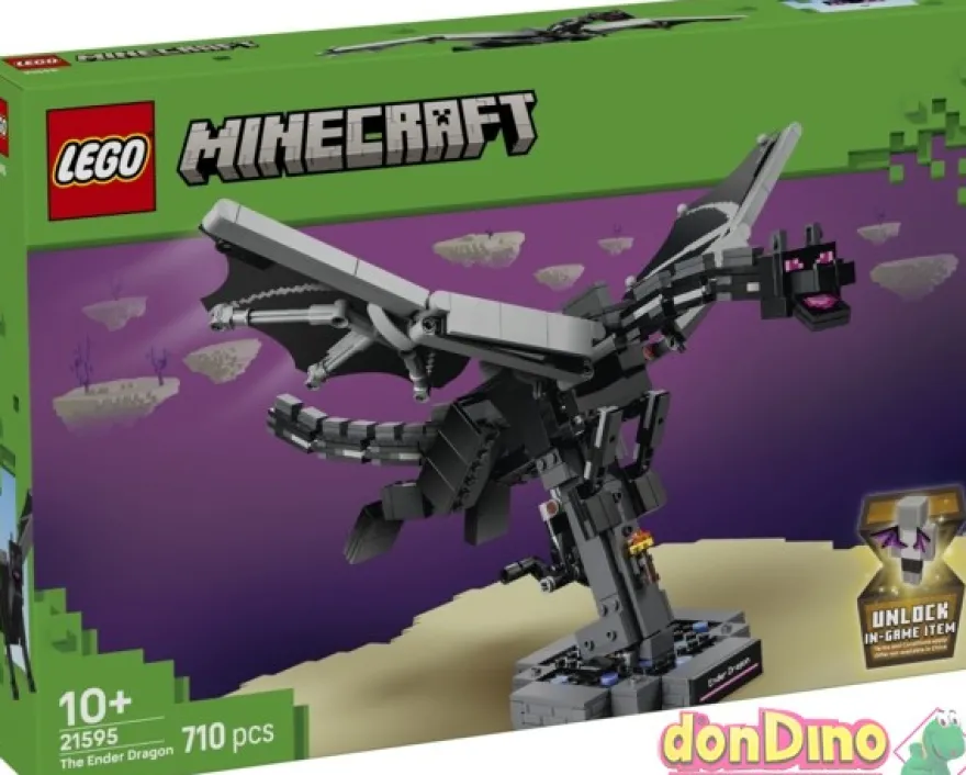 El dragon ender lego minecraft 710 pzas.