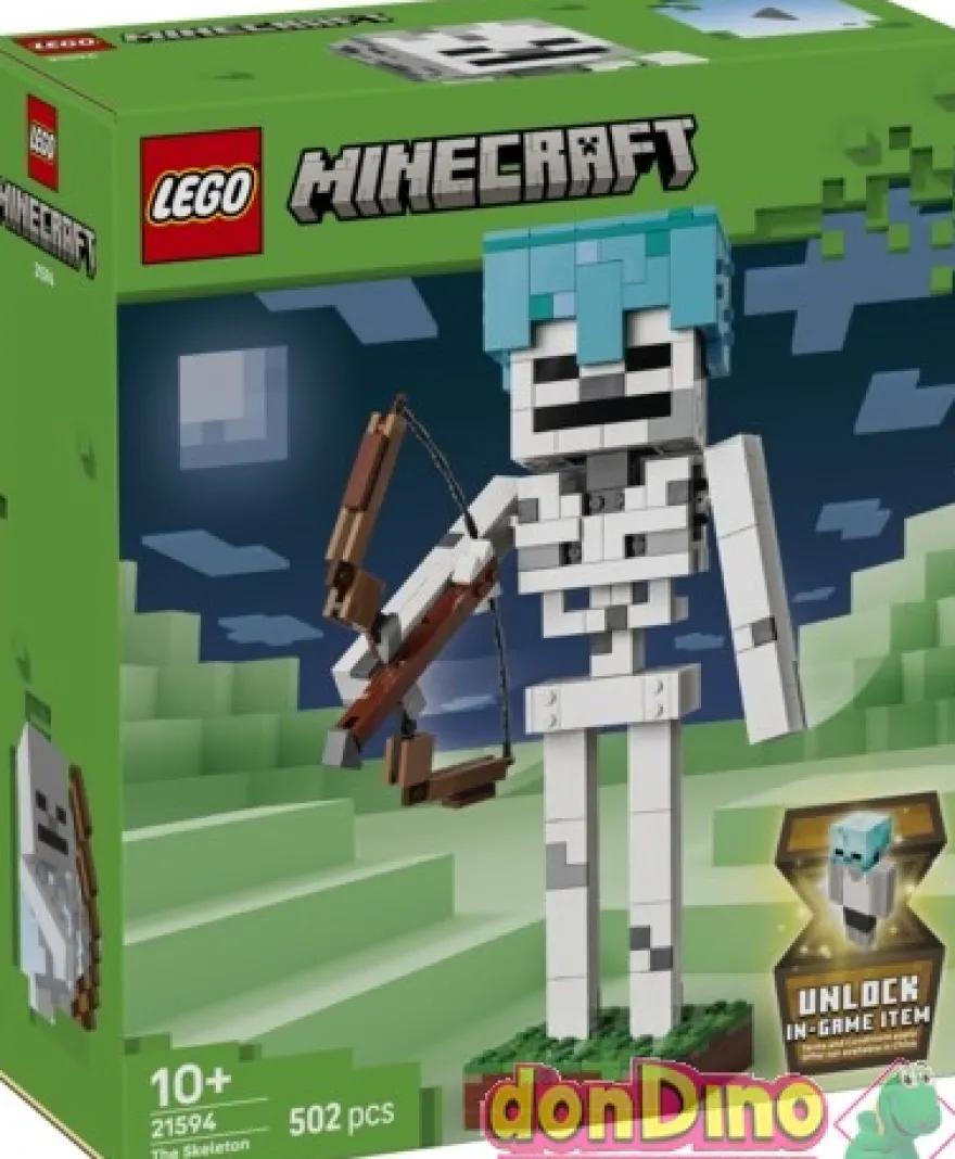 El esqueleto lego minecraft 502 pzas.