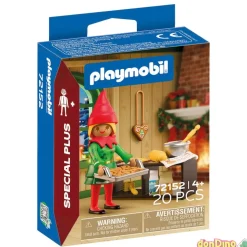 Elfo navideño con galletitas playmobil special plus - 20 pzas.