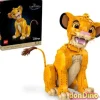El rey leon:simba joven lego disney 1445 pzas. - 29x29 cm.