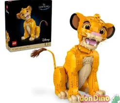 El rey leon:simba joven lego disney 1445 pzas. - 29x29 cm.