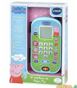 El telefono de peppa pig luz y sonido