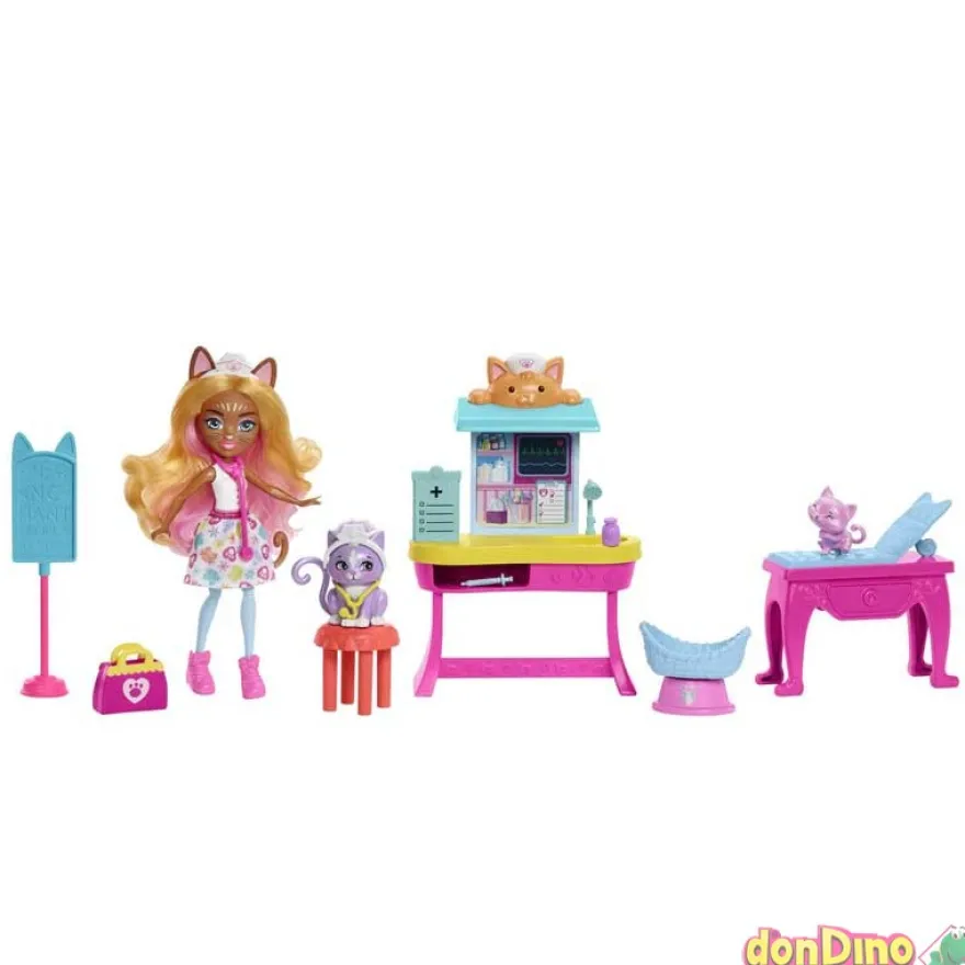 Enchantimals clinica bienestar city tails - carlin