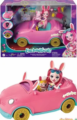 Enchantimals conejitomovil c/muñeca