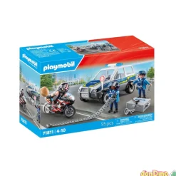 Equipo tactico en accion playmobil act!on heroes 55 pzas.