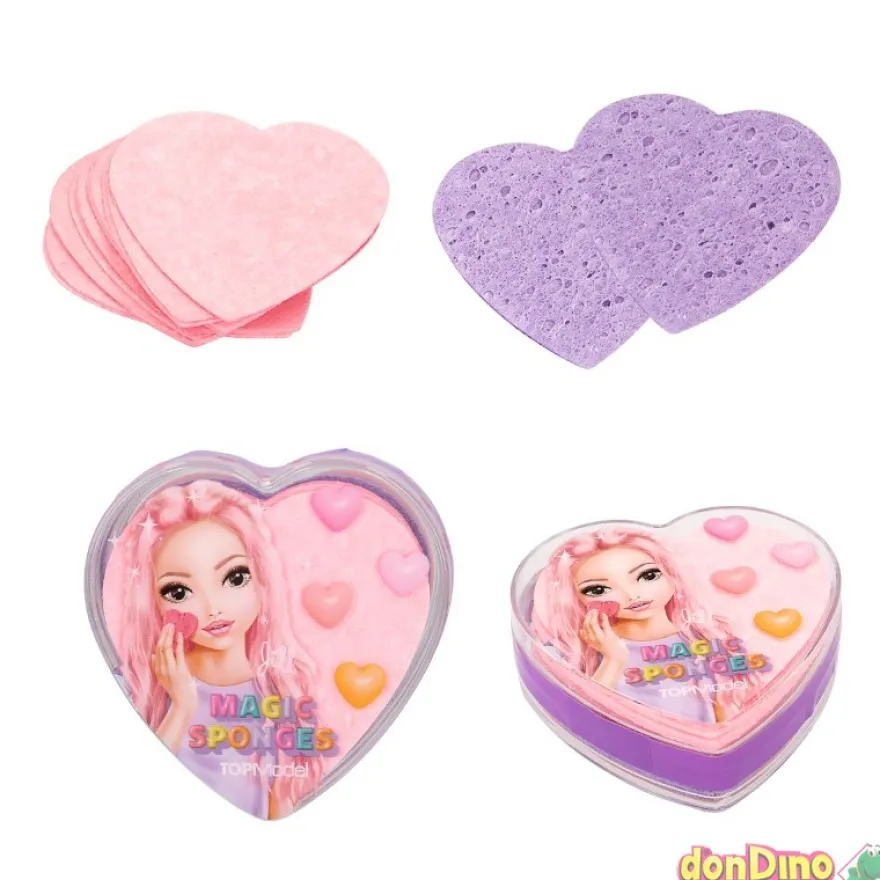 Esponjas magicas corazon top model