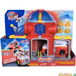 Estacion bomberos patrulla canina luz y sonido