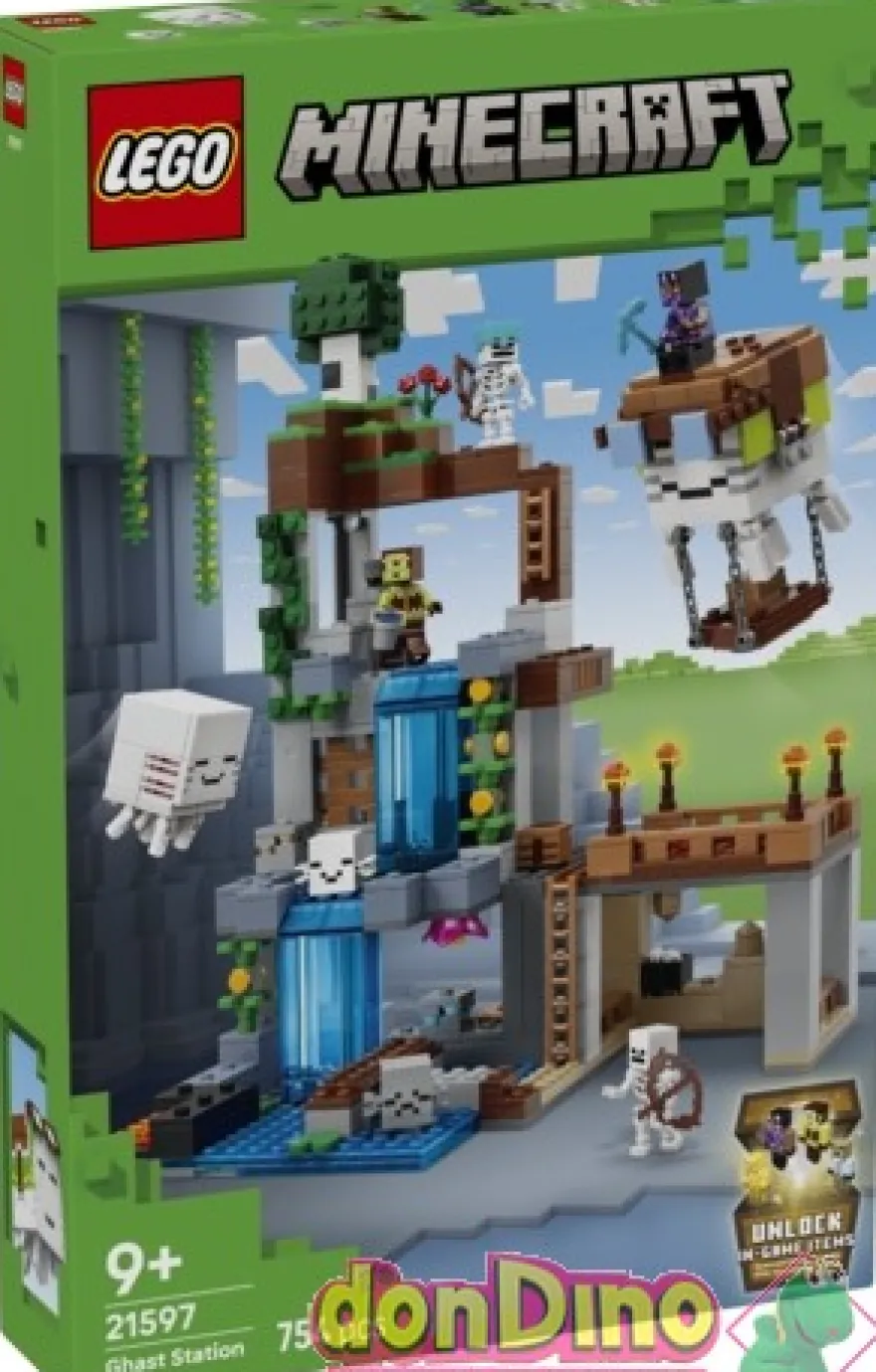 Estacion de ghasts lego minecraft
