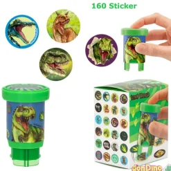 Estampador de pegatinas dino world
