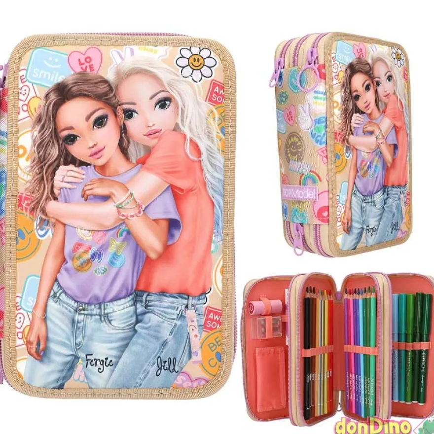 Estuche triple girl top model
