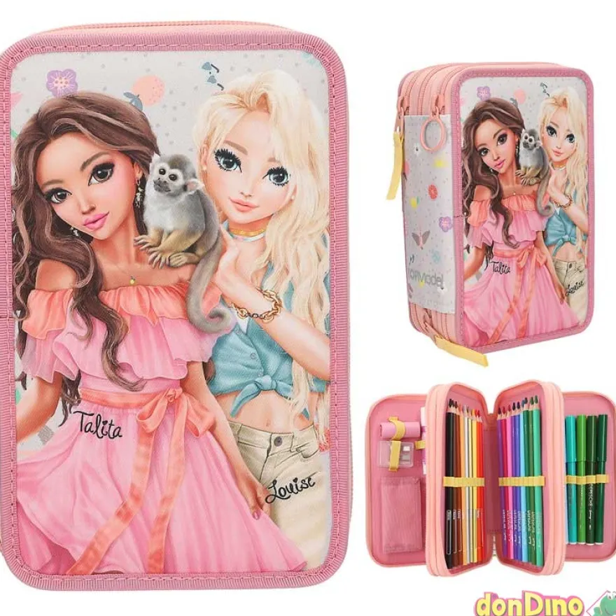 Estuche triple juicy top model