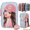 Estuche triple team top model