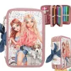 Estuche triple velo top model