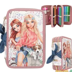 Estuche triple velo top model