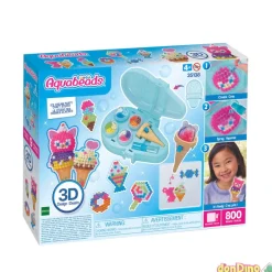 Estudio manualidades fiesta helados 3d aquabeads 800 perlas
