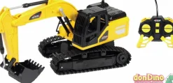 Excavadora r/c con luz 1:24 40 mhz 360º giro - batería y cargador