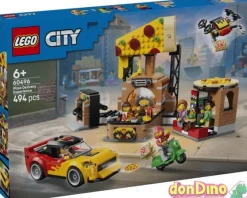 Experiencia de pizza a domicilio con vehículos lego city - 494 pzas.