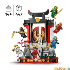 Exposición de Personajes Ninja Lego Ninjago 15 Aniversario 447 pzas.