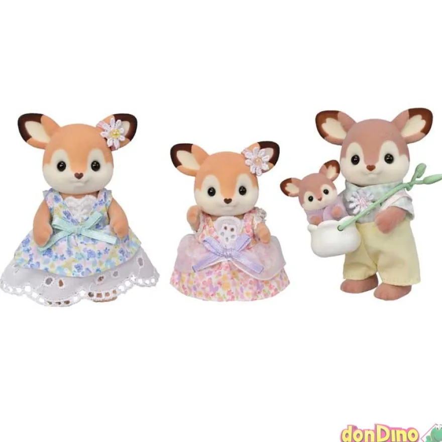 Familia ciervo sylvanian families